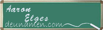 Aaron Elges Visitenkarte